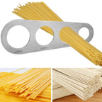 Stainless Steel 4 Holes Kitchen Pasta Measure Kitchen Accessories Spaghetti Quick Measurer Tools Stevvex