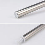 Stainless Steel Bathroom Toilet Brush Kitchen Cleaning Brush Silver Toilet Brush Scrubber Bathroom Cleaning Toilet Brush With Holder Cleaner Brushes For Bathroom Cleaning Stevvex