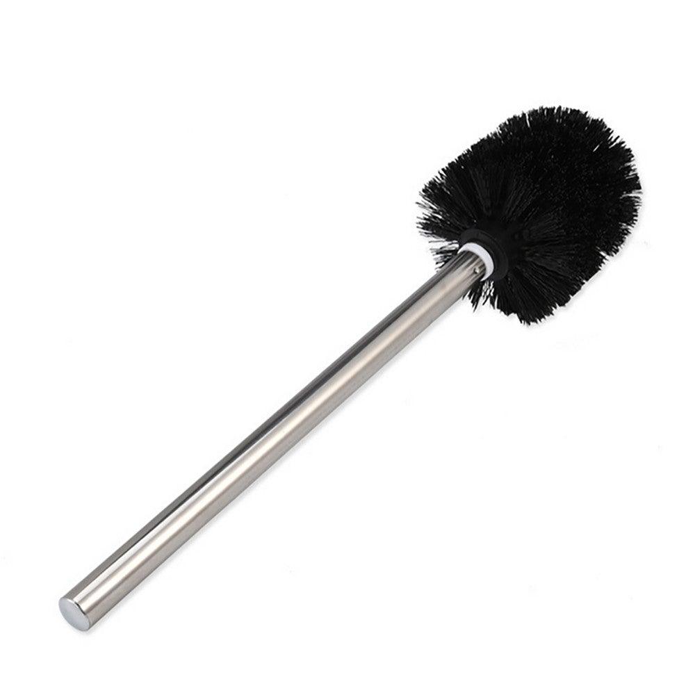 Stainless Steel Bathroom Toilet Brush Kitchen Cleaning Brush Silver Toilet Brush Scrubber Bathroom Cleaning Toilet Brush With Holder Cleaner Brushes For Bathroom Cleaning Stevvex