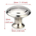 Stainless Steel Cabinet Handles Diameter 10mm Kitchen Door T Bar Straight Handle Pull Knobs Furniture Hardware European Bar Style Cabinet Pull Stevvex