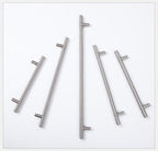 Stainless Steel Cabinet Handles Diameter 10mm Kitchen Door T Bar Straight Handle Pull Knobs Furniture Hardware European Bar Style Cabinet Pull Stevvex