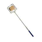 Stainless Steel Grilling Basket Folding Campfire Grill with Locking Handle BandsCo Straps