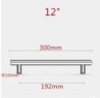 Stainless Steel Kitchen Door Cabinet T Bar Handle Pull Knob Door Pull Handle Stainless Door Handle Stainless Steel Hollow Bar Drawer Pulls Cupboard Knob For Kitchen Furniture Stevvex