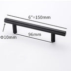Stainless Steel Kitchen Door Cabinet T Bar Handle Pull Knob Door Pull Handle Stainless Door Handle Stainless Steel Hollow Bar Drawer Pulls Cupboard Knob For Kitchen Furniture Stevvex