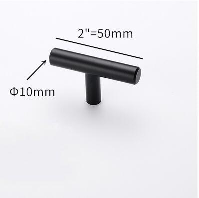 Stainless Steel Kitchen Door Cabinet T Bar Handle Pull Knob Door Pull Handle Stainless Door Handle Stainless Steel Hollow Bar Drawer Pulls Cupboard Knob For Kitchen Furniture Stevvex