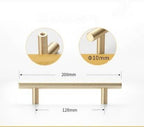 Stainless Steel Kitchen Door Cabinet T Bar Handle Pull Knob Door Pull Handle Stainless Door Handle Stainless Steel Hollow Bar Drawer Pulls Cupboard Knob For Kitchen Furniture Stevvex
