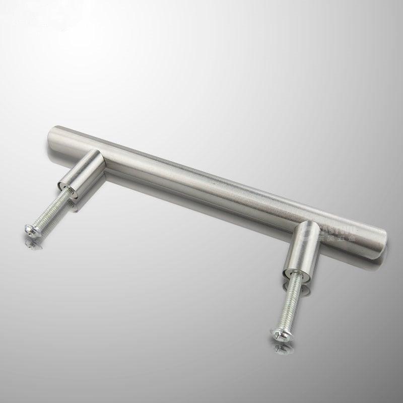 Stainless Steel Kitchen Door Cabinet T Bar Handle Pull Knob Door Pull Handle Stainless Door Handle Stainless Steel Hollow Bar Drawer Pulls Cupboard Knob For Kitchen Furniture Stevvex