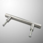 Stainless Steel Kitchen Door Cabinet T Bar Handle Pull Knob Door Pull Handle Stainless Door Handle Stainless Steel Hollow Bar Drawer Pulls Cupboard Knob For Kitchen Furniture Stevvex
