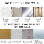 Stainless Steel Nail-free Wall Mounted Toilet Paper Holder Kitchen Tissue Paper Holder Toilet Roll Dispenser For Bathroom Toilet Paper Holder Toilet Paper roll Holder Self Adhesive+Super Glue  Stainless Steel No Drilling For Bathroom Bedroom Kitchen Stevvex