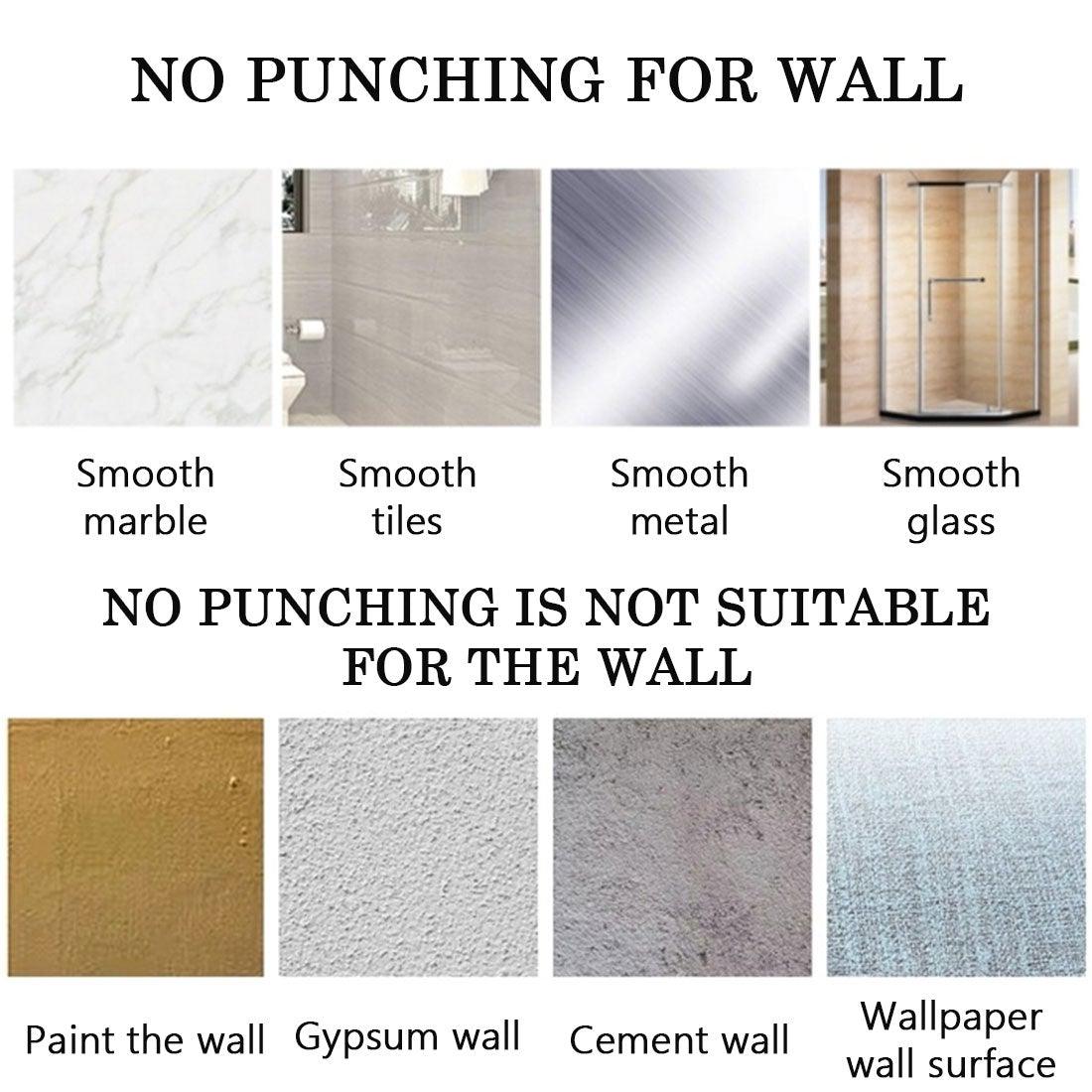 Stainless Steel Nail-free Wall Mounted Toilet Paper Holder Kitchen Tissue Paper Holder Toilet Roll Dispenser For Bathroom Toilet Paper Holder Toilet Paper roll Holder Self Adhesive+Super Glue  Stainless Steel No Drilling For Bathroom Bedroom Kitchen Stevvex