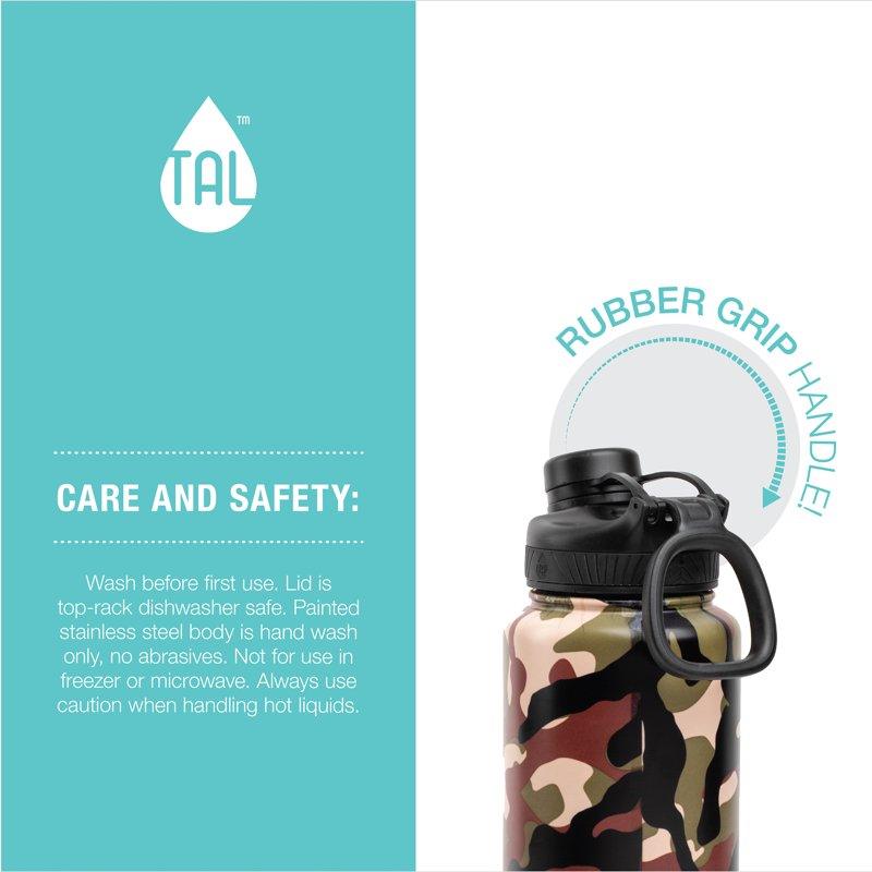 Stainless Steel Ranger Water Bottle Camo Pattern Stainless Steel Vacuum Insulated Water Bottle Sport Drink Bottle With Straw For Camping Running Gym Yoga Army Style Insulated Portable Water Bottle Stevvex