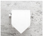 Stainless Steel Wall Toilet Paper Roll Holder Black Silver Self Adhesive Toilet Paper Holder for Bathroom Stick Wall Towel Rack Stevvex