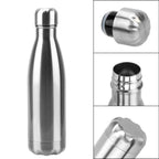 Stainless Steel Water Bottle BPA Free Thermos Water Beer Thermos 500ml for Sport Bottles Double-Wall Insulated Vacuum Flask Double-Walled Insulated Vacuum Flask Stainless Steel Drinking Bottle Stevvex