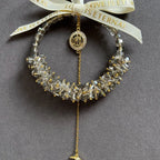Star Moon Crystal Vehicle Hanging Ornament (MAC290)