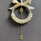 Star Moon Crystal Vehicle Hanging Ornament (MAC290)
