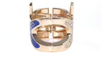 Starfish Rhinestone Bangle Gold Beach Bracelet Jewelry