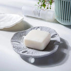 Starfish Soap Dish Leaf Shape Soap Drain Tray Creative Soap Holder Jewelry  Storage Plate Tray Container Bathroom Accessories Soap Container Leaf Shape Soap Dish Exquisite Soap Drain Tray Creative Soap Holder Jewelry Storage Plate Tray Container Bathroom Stevvex