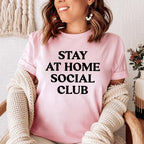 Stay At Home Social Club Tee - SJB-DIAMOND ELITES