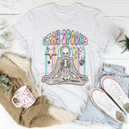 Stay Spooky Skeleton Tee Peachy Sunday