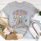 Stay Spooky Skeleton Tee Peachy Sunday