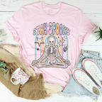 Stay Spooky Skeleton Tee Peachy Sunday