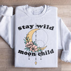 Stay Wild Moon Child Boho Sweatshirt Peachy Sunday
