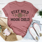 Stay Wild Moon Child Leopard Tee