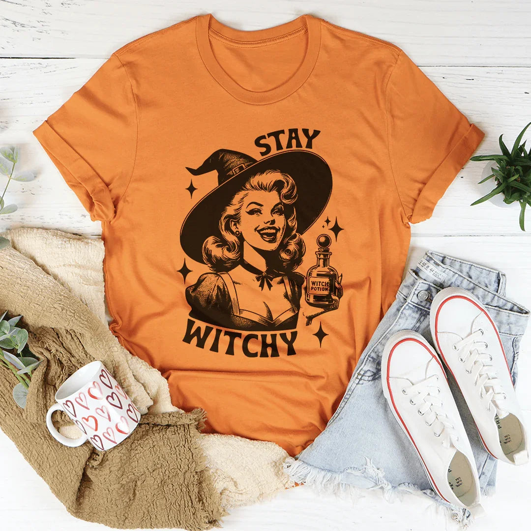 Stay Witchy Tee Peachy Sunday