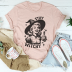 Stay Witchy Tee Peachy Sunday