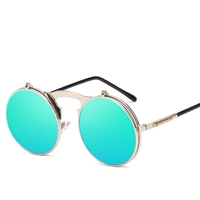 Stlylish And Attractive Long Keeper Sunglasses New Flip Sun Glasses For Men & Women Double Lens Clear Alloy Frame Eyewear Eyeglasses Colourfull Design Stevvex