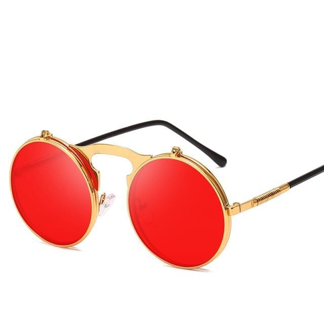 Stlylish And Attractive Long Keeper Sunglasses New Flip Sun Glasses For Men & Women Double Lens Clear Alloy Frame Eyewear Eyeglasses Colourfull Design Stevvex