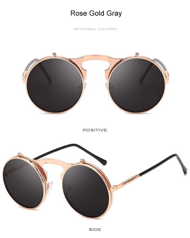 Stlylish And Attractive Long Keeper Sunglasses New Flip Sun Glasses For Men & Women Double Lens Clear Alloy Frame Eyewear Eyeglasses Colourfull Design Stevvex