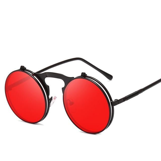 Stlylish And Attractive Long Keeper Sunglasses New Flip Sun Glasses For Men & Women Double Lens Clear Alloy Frame Eyewear Eyeglasses Colourfull Design Stevvex