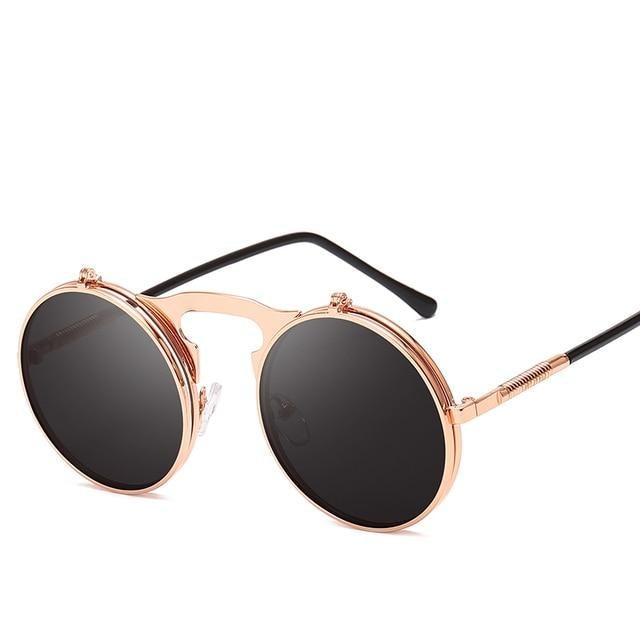 Stlylish And Attractive Long Keeper Sunglasses New Flip Sun Glasses For Men & Women Double Lens Clear Alloy Frame Eyewear Eyeglasses Colourfull Design Stevvex