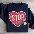 Stop Being So Hard On Yourself Sweatshirt Peachy Sunday