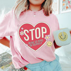 Stop Being So Hard On Yourself Tee Peachy Sunday