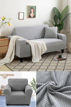 Stretch Armchair Slipcover Washable Furniture Protector Thick Sofa Protector Solid Printed Sofa Covers For Living Room Couch Cover Corner Sofa  Water Resistant Couch Cover Furniture Protector