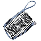 Stretch Banana Clip Double Side Lazy Women Hair Comb Easy Thick Curly Hair Styling Tool Ponytail Mohawk Bun Maker Accessories For Curly Hair Women