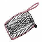 Stretch Banana Clip Double Side Lazy Women Hair Comb Easy Thick Curly Hair Styling Tool Ponytail Mohawk Bun Maker Accessories For Curly Hair Women