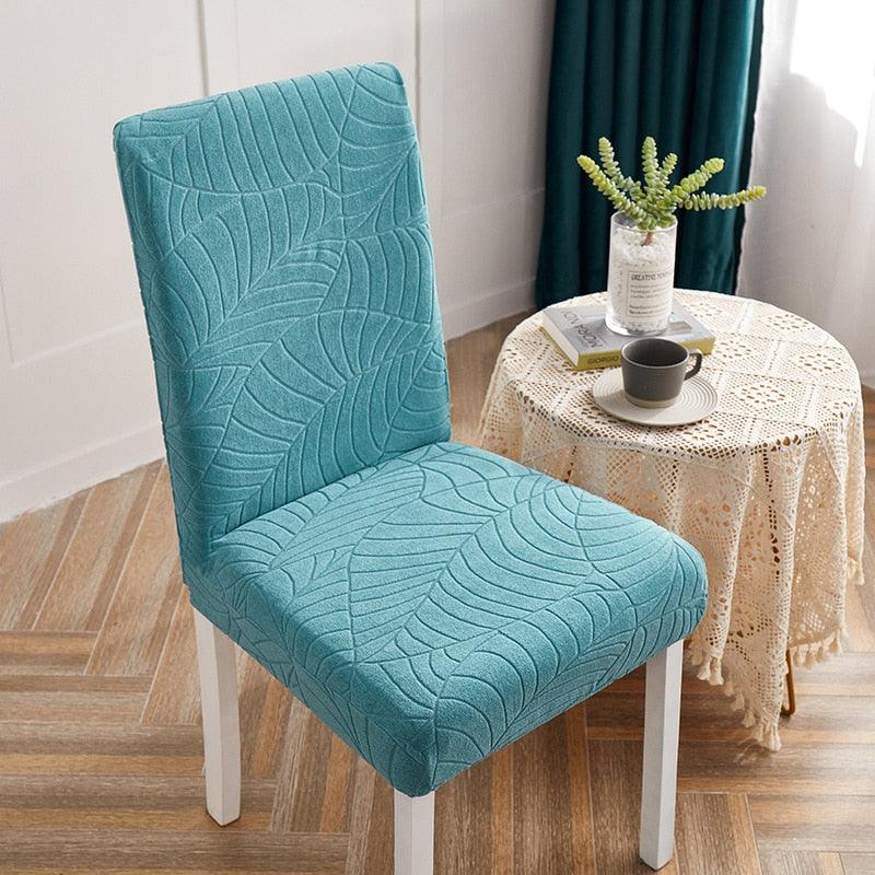 Stretch Bar Stool Slipcover Kitchen Chair Protector with Floral Pattern Spandex Chair Seat Cover for Home Classic Stretch Chair Covers Dining Room Elastic Slipcover For Chairs Kitchen Spandex Case Living Room Office Home Decoration Stevvex