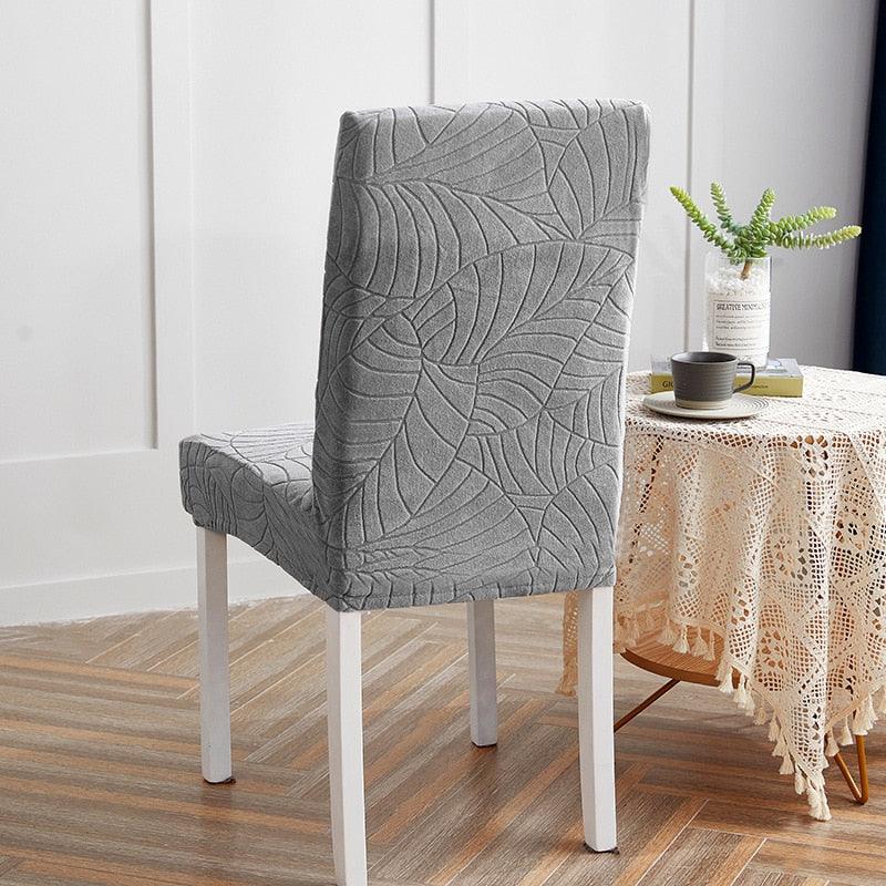 Stretch Bar Stool Slipcover Kitchen Chair Protector with Floral Pattern Spandex Chair Seat Cover for Home Classic Stretch Chair Covers Dining Room Elastic Slipcover For Chairs Kitchen Spandex Case Living Room Office Home Decoration Stevvex
