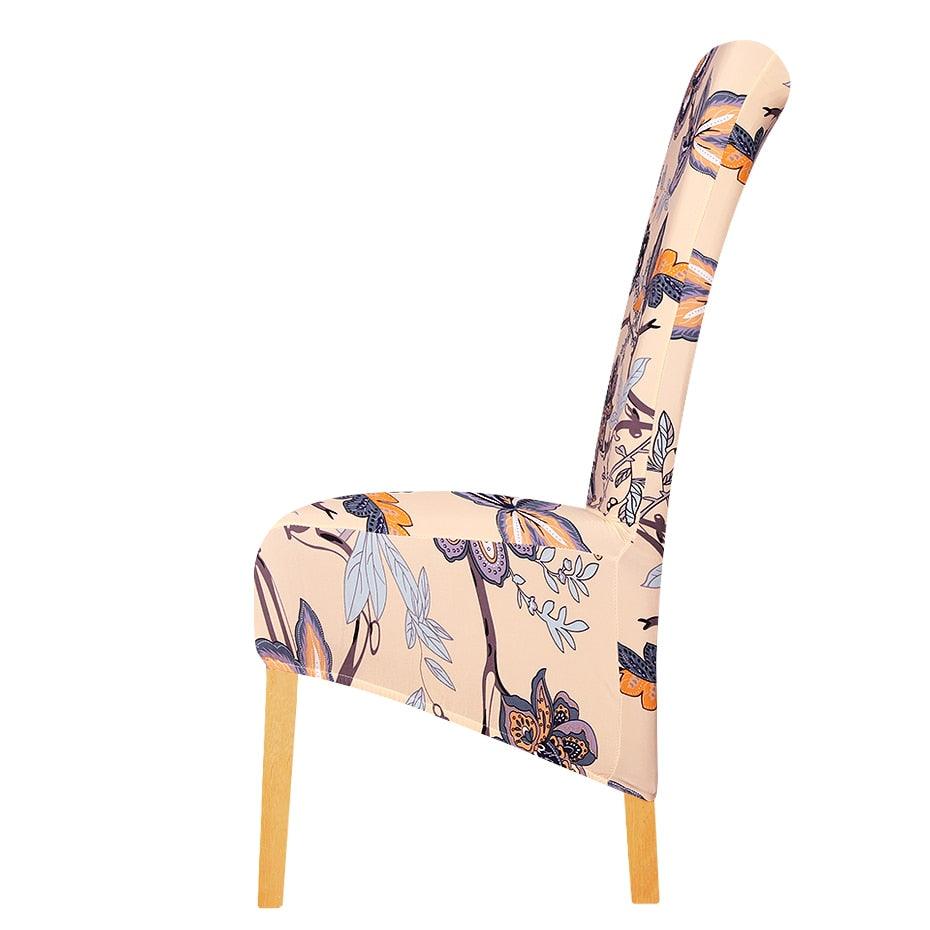Stretch XL Size Chair Cover Big Elastic Seat Chair Covers Painting Slipcovers Restaurant Banquet Dining Home Party Decoration Chairs Protector Covers Seat Slipcover With Elastic Band For Dining Room Wedding Ceremony Banquet Stevvex
