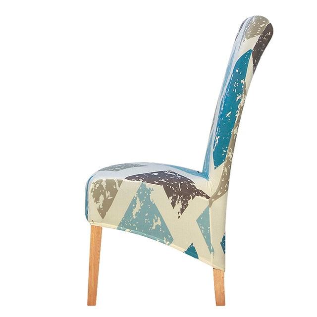 Stretch XL Size Chair Cover Big Elastic Seat Chair Covers Painting Slipcovers Restaurant Banquet Dining Home Party Decoration Chairs Protector Covers Seat Slipcover With Elastic Band For Dining Room Wedding Ceremony Banquet Stevvex