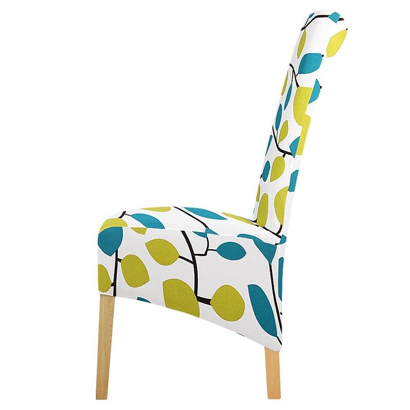 Stretch XL Size Chair Cover Big Elastic Seat Chair Covers Painting Slipcovers Restaurant Banquet Dining Home Party Decoration Chairs Protector Covers Seat Slipcover With Elastic Band For Dining Room Wedding Ceremony Banquet Stevvex