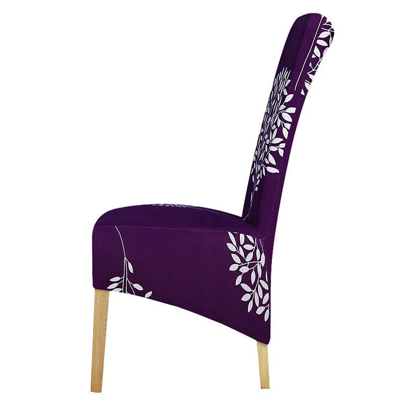 Stretch XL Size Chair Cover Big Elastic Seat Chair Covers Painting Slipcovers Restaurant Banquet Dining Home Party Decoration Chairs Protector Covers Seat Slipcover With Elastic Band For Dining Room Wedding Ceremony Banquet Stevvex