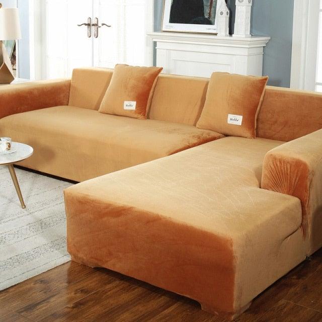 Stretchable Couch Cover Lounge  Sofa Slipcover  Furniture Cover Machine Washable Elasticated Sofa Covers Chaise Longue For Living Room Corner Armchair Elastic Cushion Couch Furniture 3 Seater Slipcover For Home Stevvex