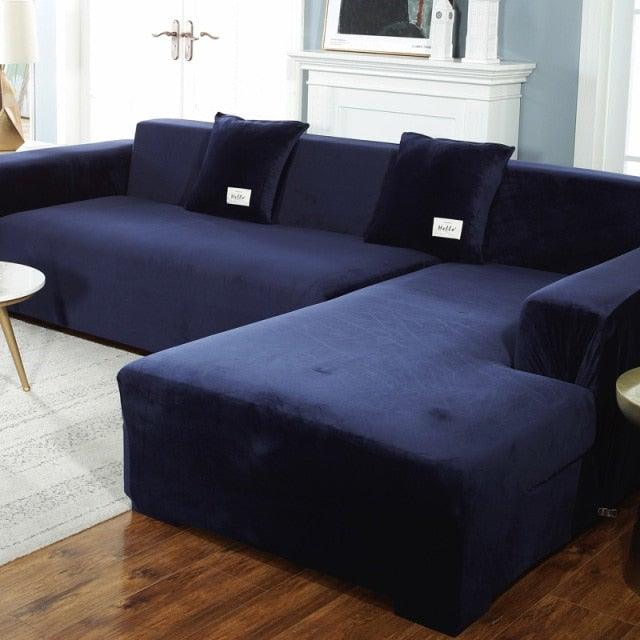 Stretchable Couch Cover Lounge  Sofa Slipcover  Furniture Cover Machine Washable Elasticated Sofa Covers Chaise Longue For Living Room Corner Armchair Elastic Cushion Couch Furniture 3 Seater Slipcover For Home Stevvex