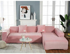 Stretchable Couch Cover Lounge  Sofa Slipcover  Furniture Cover Machine Washable Elasticated Sofa Covers Chaise Longue For Living Room Corner Armchair Elastic Cushion Couch Furniture 3 Seater Slipcover For Home Stevvex
