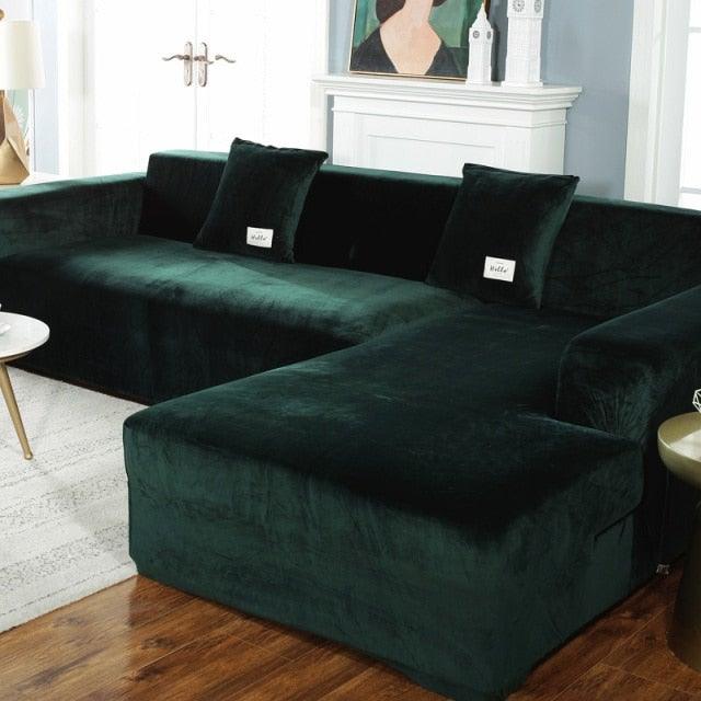 Stretchable Couch Cover Lounge  Sofa Slipcover  Furniture Cover Machine Washable Elasticated Sofa Covers Chaise Longue For Living Room Corner Armchair Elastic Cushion Couch Furniture 3 Seater Slipcover For Home Stevvex