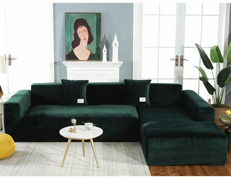 Stretchable Couch Cover Lounge  Sofa Slipcover  Furniture Cover Machine Washable Elasticated Sofa Covers Chaise Longue For Living Room Corner Armchair Elastic Cushion Couch Furniture 3 Seater Slipcover For Home Stevvex